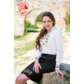Szervető-kalotaszegi pencil skirt - black