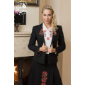 Gyöngyvér blazer with Szervető-matyó pattern