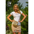 Szervető-kalocsai miniskirt - beige